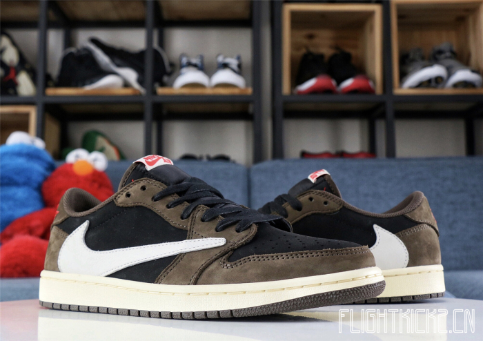 Travis Scott X Air Jordan 1 Low 'Cactus Jack'  (LN5 A1 Batch)