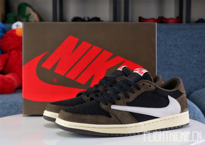 Travis Scott X Air Jordan 1 Low 'Cactus Jack'  (LN5 A1 Batch)