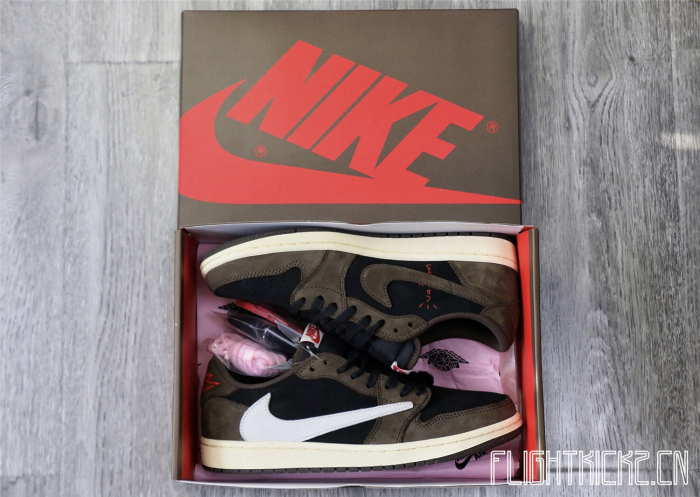 Travis Scott X Air Jordan 1 Low 'Cactus Jack'  (LN5 A1 Batch)