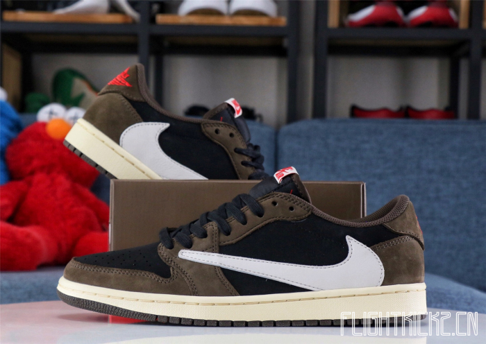 Travis Scott X Air Jordan 1 Low 'Cactus Jack'  (LN5 A1 Batch)