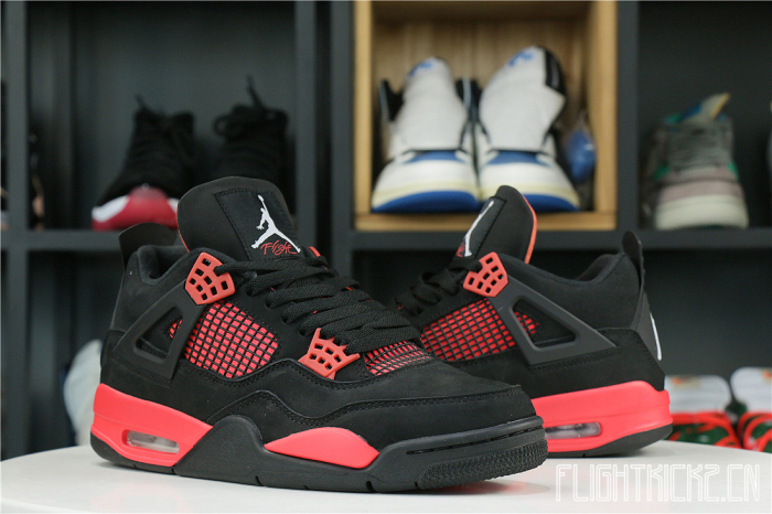 Air Jordan 4  Red Thunder  2021(LN5  A1 Batch)