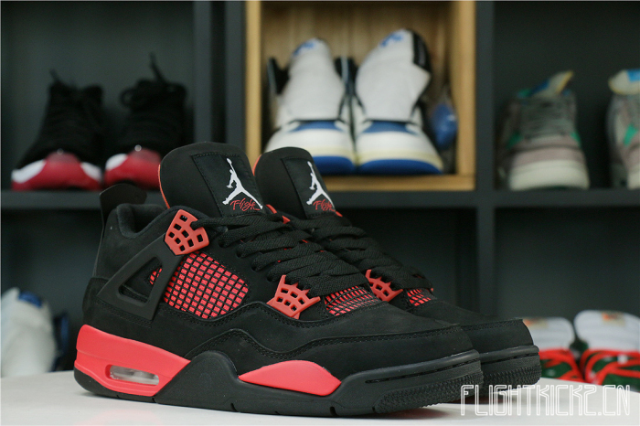 Air Jordan 4  Red Thunder  2021(LN5  A1 Batch)