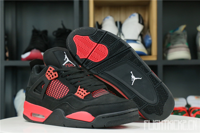 Air Jordan 4  Red Thunder  2021(LN5  A1 Batch)
