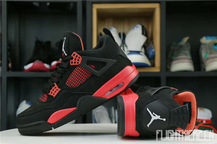Air Jordan 4  Red Thunder  2021(LN5  A1 Batch)