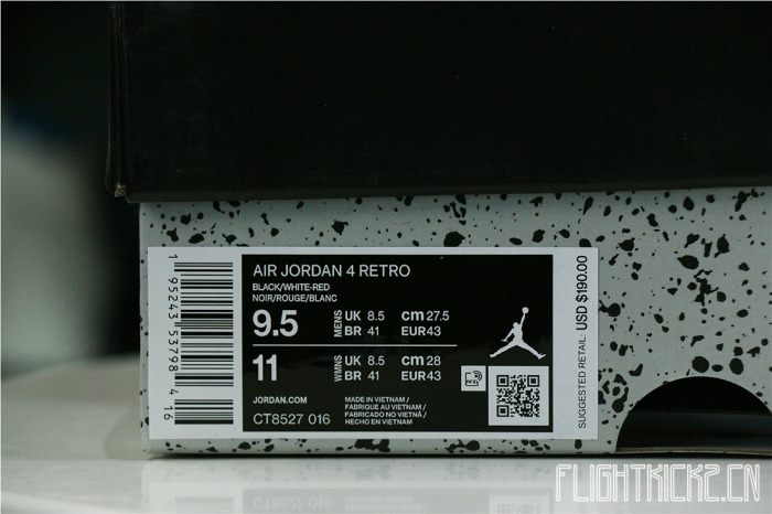 Air Jordan 4  Red Thunder  2021(LN5  A1 Batch)