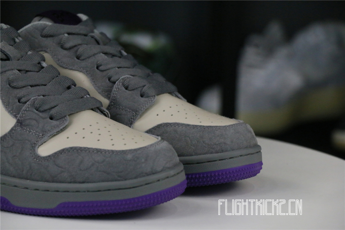 A Bathing Ape Court Sta Mist Grey Royal Purple