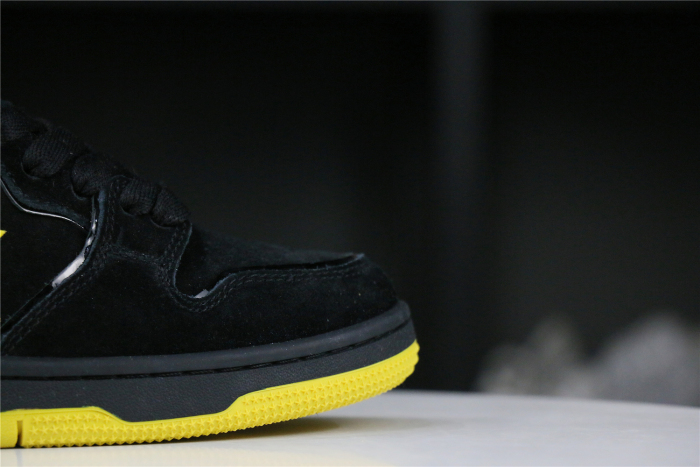 A Bathing Ape Sk8 Sta Black Electric Yellow