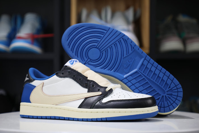 Fragment x Travis Scott x Air Jordan 1 Low  (LN5 A1 Batch)