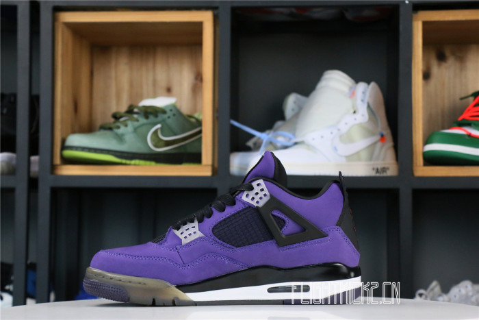 Jordan 4 Retro Travis Scott Purple