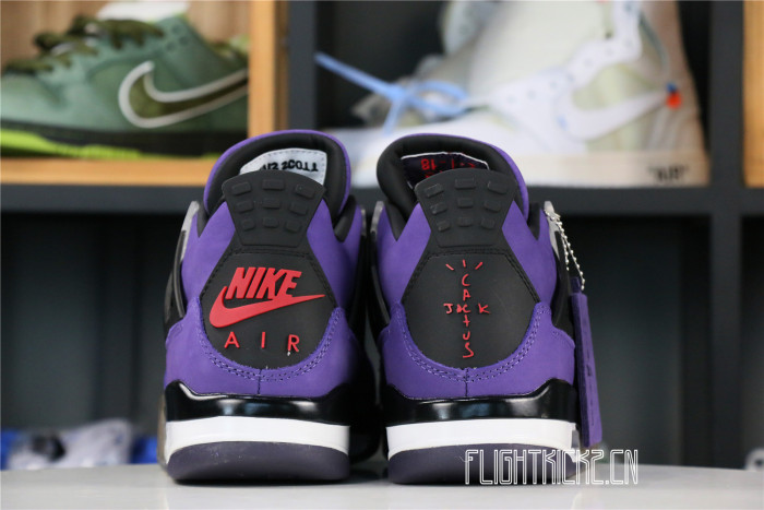 Jordan 4 Retro Travis Scott Purple