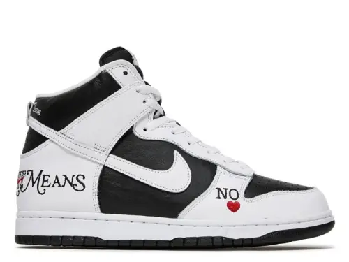 Nike SB Dunk High Supreme By Any Means Black