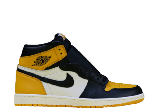AIR JORDAN 1 RETRO HIGH OG Taxi/ 'YELLOW TOE'  (LN5 A1 Batch)