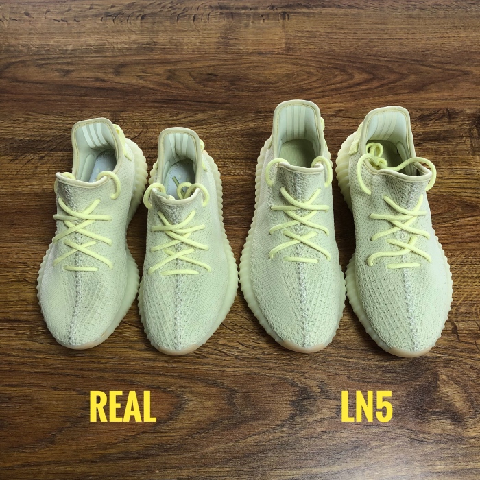 2018 Yeezy 350 V2  Butter/Icy Yellow （Ln5 A1)