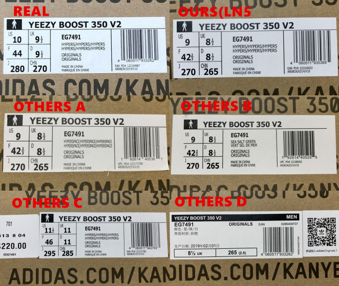 Yeezy Boost 350 V2  Hyperspace  2019(LN5 A1)