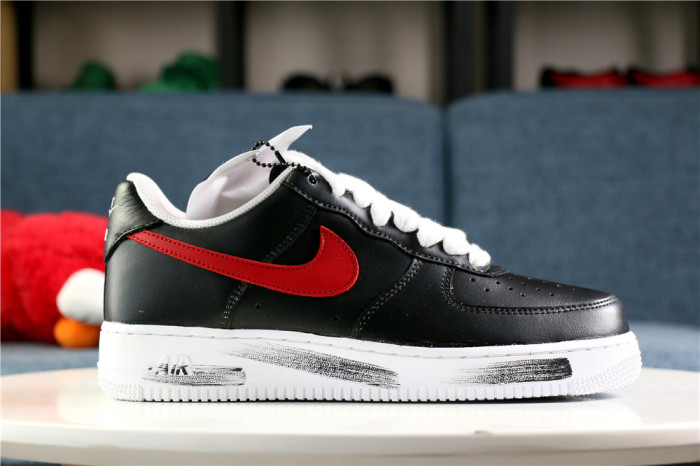 PEACEMINUSONE x Nike Air Force 1 Low  Para-noise  Black Red