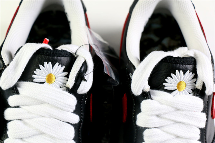 PEACEMINUSONE x Nike Air Force 1 Low  Para-noise  Black Red
