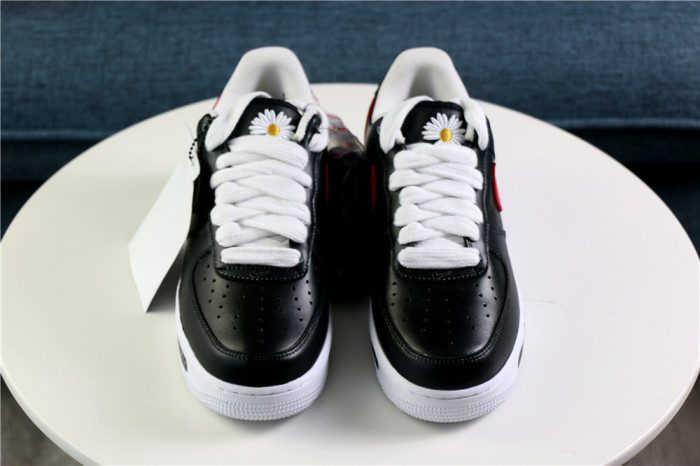 PEACEMINUSONE x Nike Air Force 1 Low  Para-noise  Black Red
