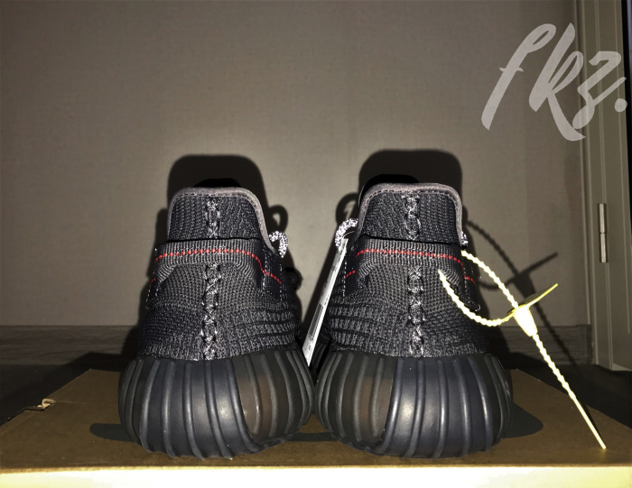 Adidas Yeezy 350 Boost V2 Black Static None Reflective(Ln5 A1)