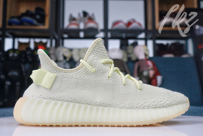 2018 Yeezy 350 V2  Butter/Icy Yellow （Ln5 A1)