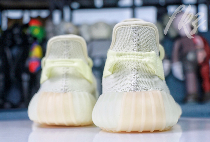 2018 Yeezy 350 V2  Butter/Icy Yellow （Ln5 A1)