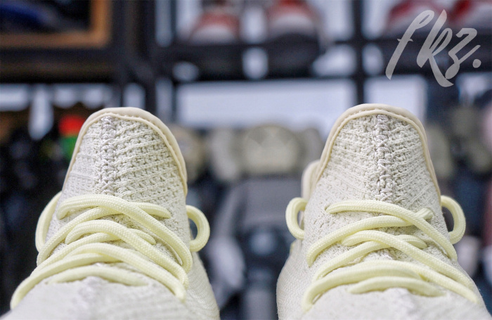 2018 Yeezy 350 V2  Butter/Icy Yellow （Ln5 A1)