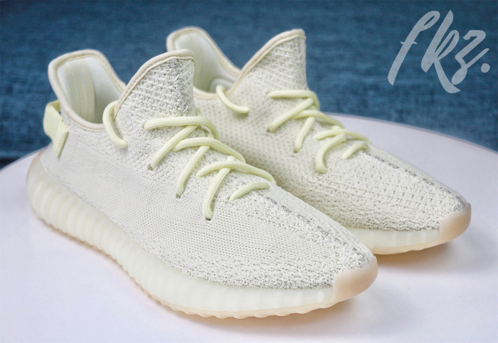 2018 Yeezy 350 V2  Butter/Icy Yellow （Ln5 A1)