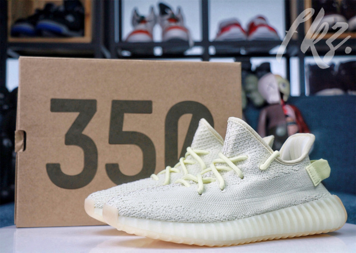 2018 Yeezy 350 V2  Butter/Icy Yellow （Ln5 A1)