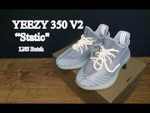 2018 Yeezy 350 V2  Static  Grey None Reflective(Ln5 A1 batch)