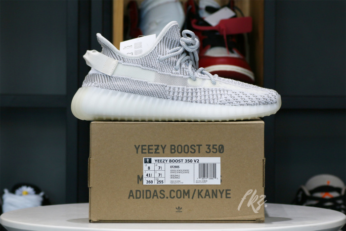2018 Yeezy 350 V2  Static  Grey None Reflective(Ln5 A1 batch)