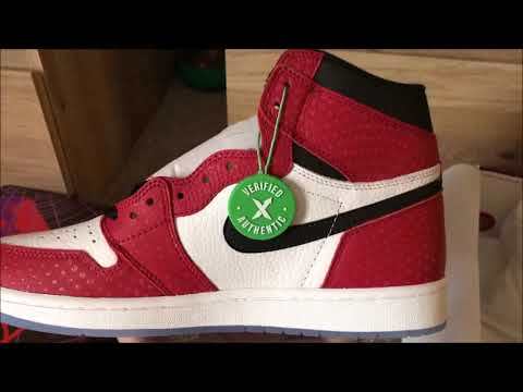 Air Jordan 1 High Og  Spiderman  2018