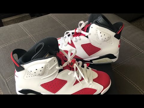 Air Jordan 6 Retro  Carmine  2021
