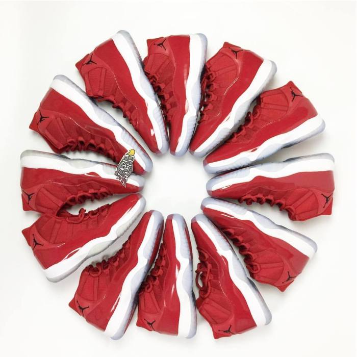 Air Jordan 11 Retro  Win Like 96/Gym Red 2017  (LN5 A1 Batch)