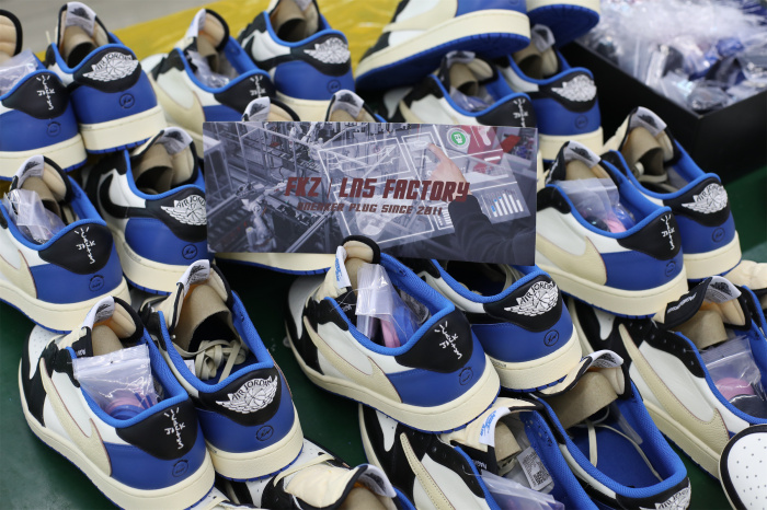 Fragment x Travis Scott x Air Jordan 1 Low  (LN5 A1 Batch)