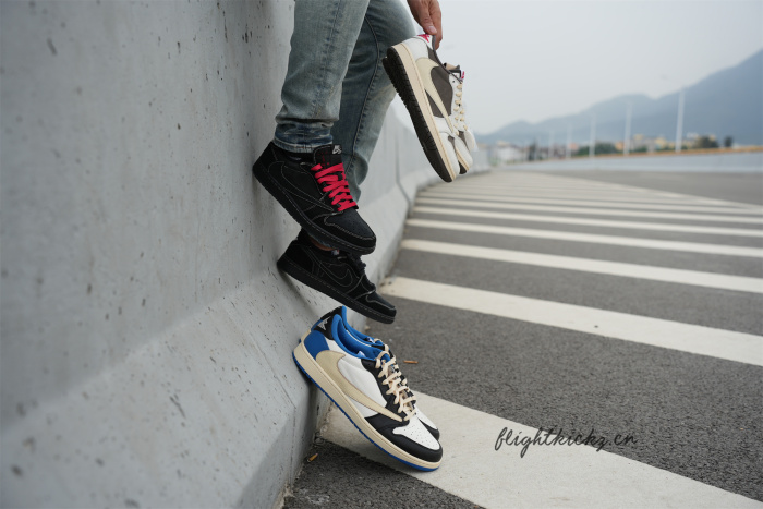 Travis Scott x Nike Air Jordan 1 Low OG “Black/Phantom”  (LN5 A1 Batch)