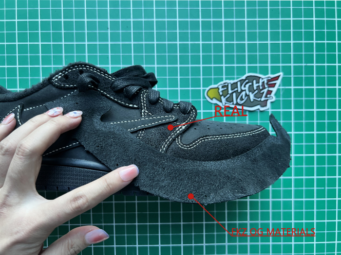 Travis Scott x Nike Air Jordan 1 Low OG “Black/Phantom”  (LN5 A1 Batch)