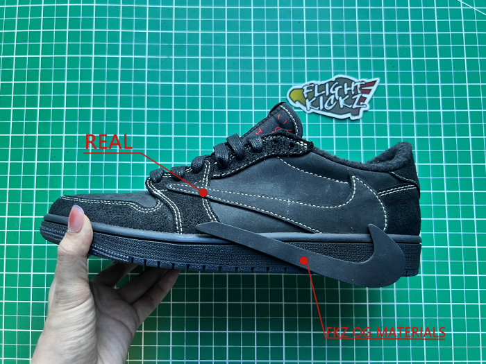 Travis Scott x Nike Air Jordan 1 Low OG “Black/Phantom”  (LN5 A1 Batch)