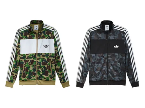 Bape A Bathing Ape X Adidas Firebird Tracktop Como Jacket