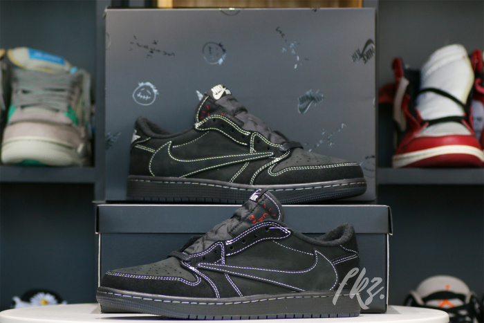 Travis Scott x Nike Air Jordan 1 Low OG “Black/Phantom”  (LN5 A1 Batch)