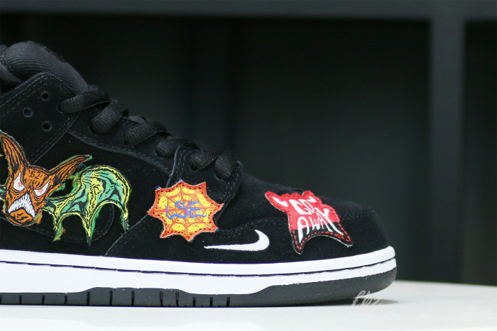 Neckface X Dunk Low Pro SB Black