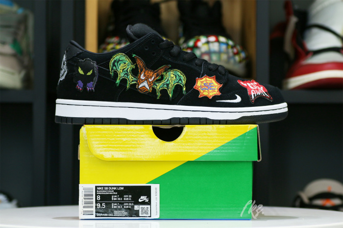 Neckface X Dunk Low Pro SB Black