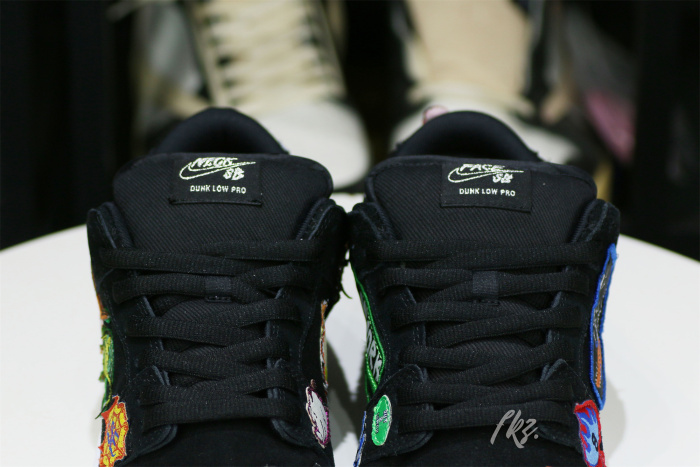 Neckface X Dunk Low Pro SB Black