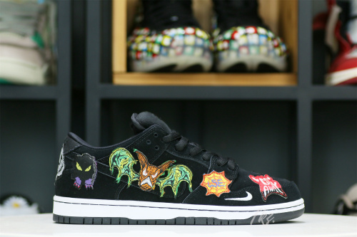 Neckface X Dunk Low Pro SB Black