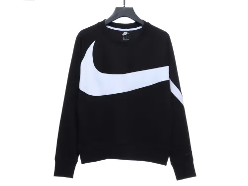 Nike big hook patchwork round neck sweatshirt Hoodie