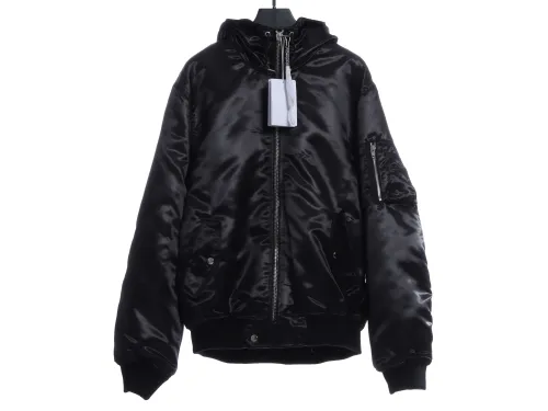 C3l1ne satin nylon bomber jacket padded jacket