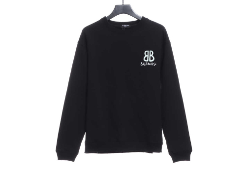 Bal3nc1-ga Double B Graffiti Luminous Sweater