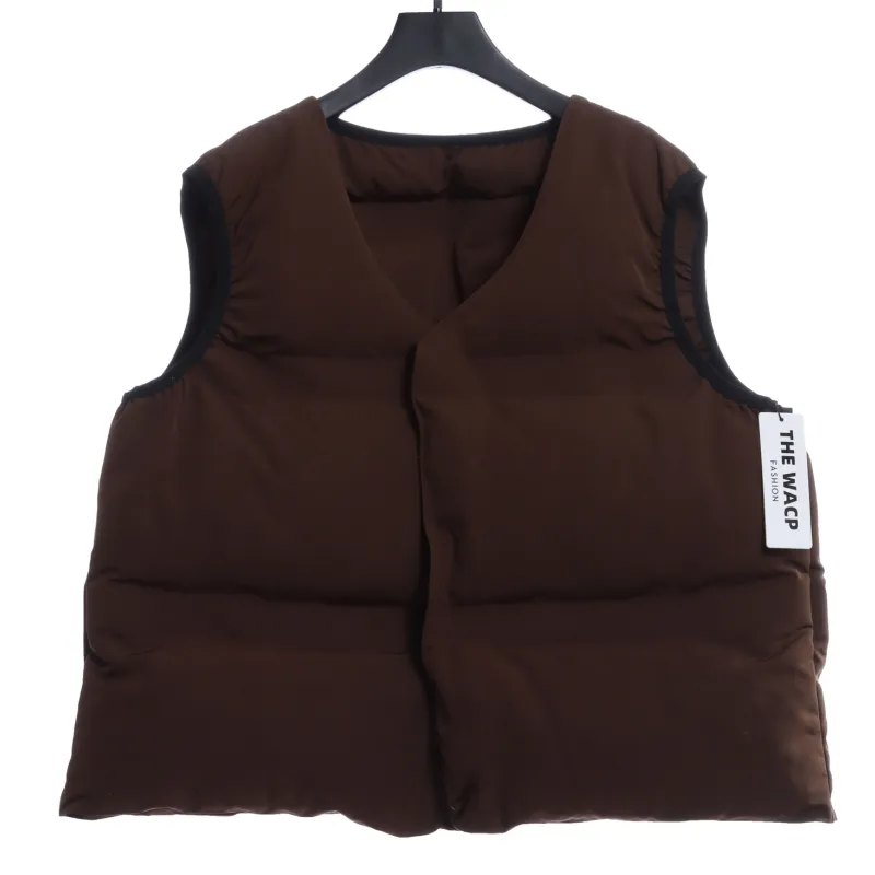 Kanye West yeezy reversible down cotton vest