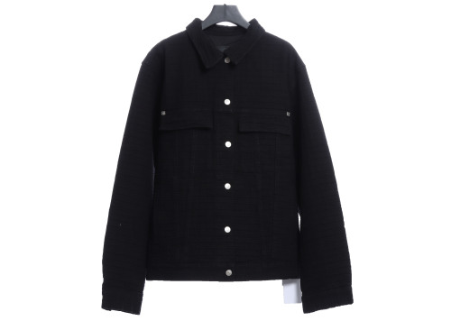 Giv3nchy dog head denim jacket 2022