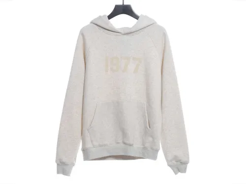 Ess3nt1als F0G 1977 flocking fleece hoodie