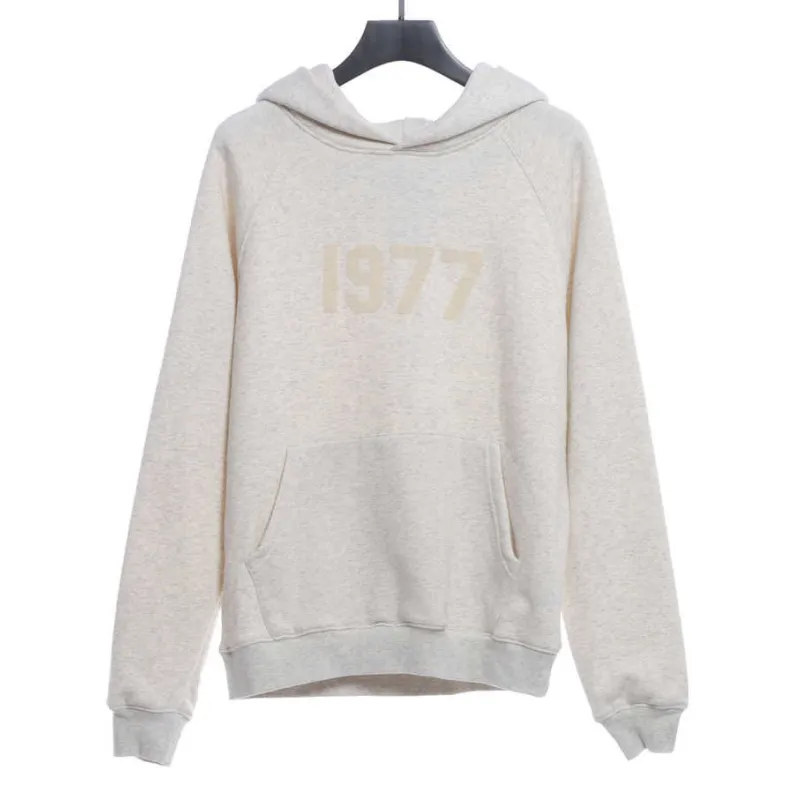 Ess3nt1als F0G 1977 flocking fleece hoodie
