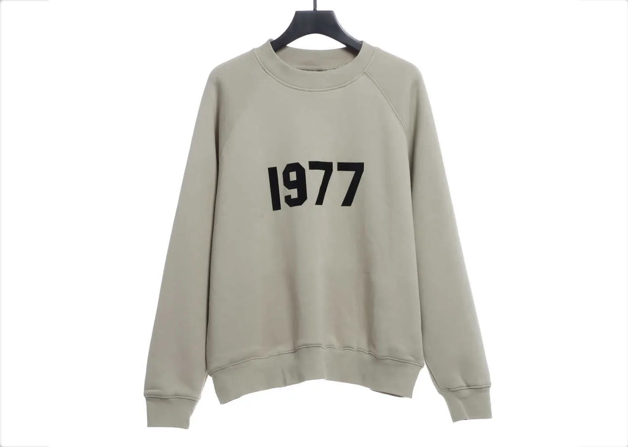 Ess3nt1als F0G 1977 flocking plus fleece sweater